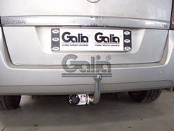 Фаркоп оцинкованный Galia O052A для Opel Zafira 2005-2012(паспорт и сертификат в комплекте)(без электрики)