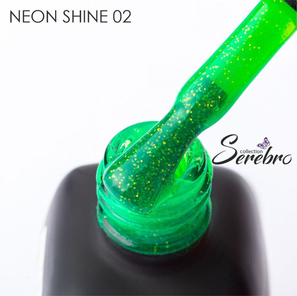 Гель-лак Neon shine &quot;Serebro collection&quot; №02, 11 мл