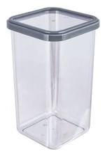 Банка для сыпучих продуктов Cubbo Scandi 1,6л, Серый