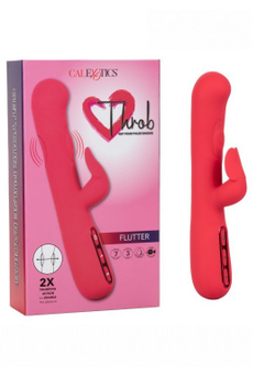 Мультискоростной вибромассажер кролик с функцией ""пульсирующее воздействие"" Throb Flutter