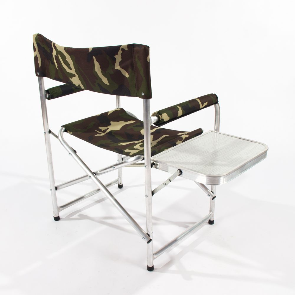 Кресло складное &quot;СЛЕДОПЫТ&quot; 585х450х825 мм, со столиком, алюминий