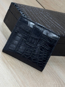 Визитница No Name из кожи крокодила