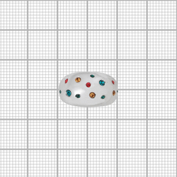 "Монпасье" кольцо в серебряном покрытии из коллекции " Молодежная" от Jenavi