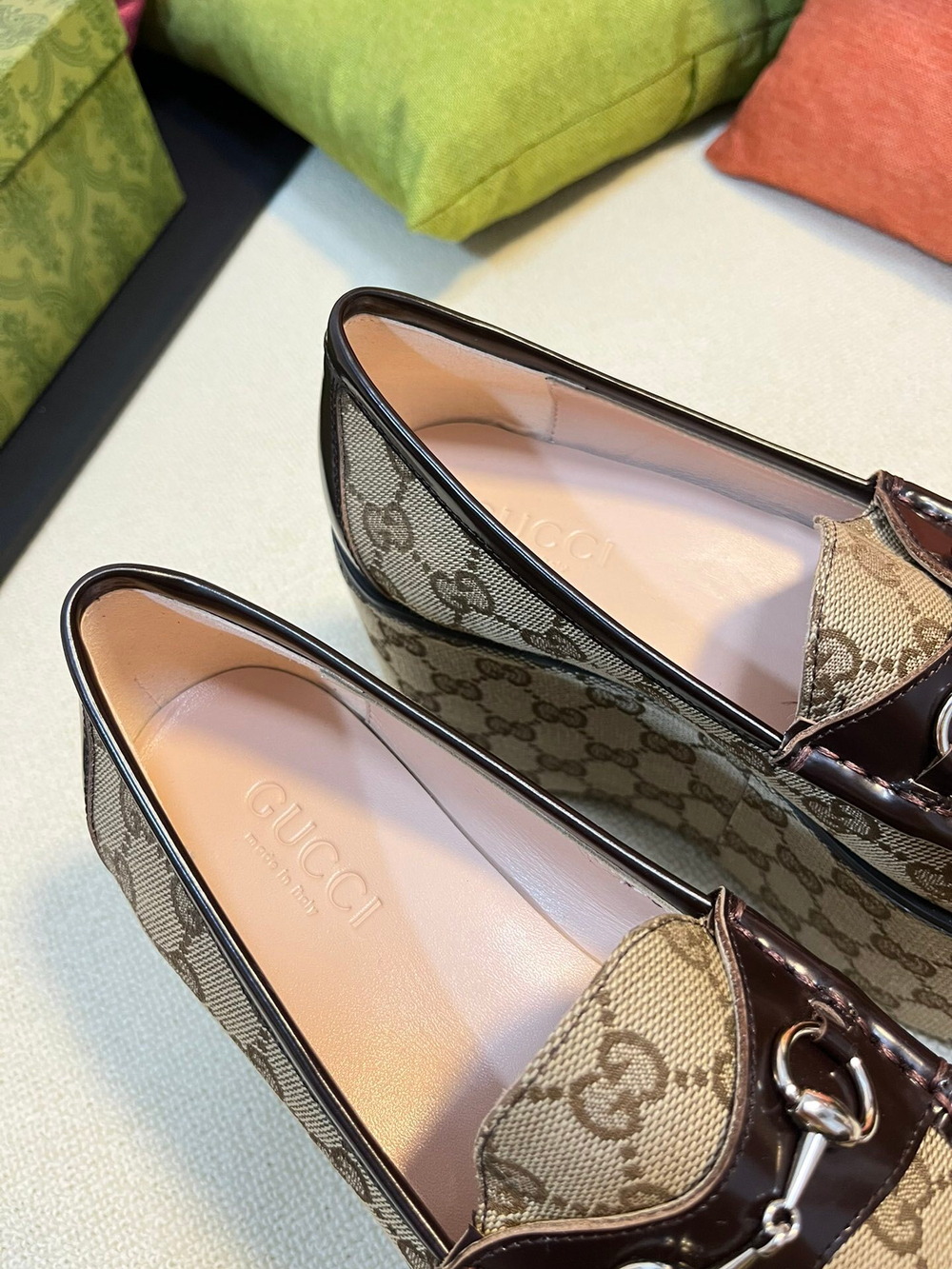 Gucci Horsebit Platform Loafer