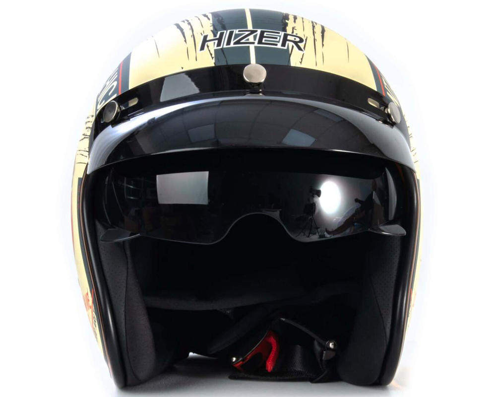 Шлем мото открытый HIZER J510 №1 (XL)