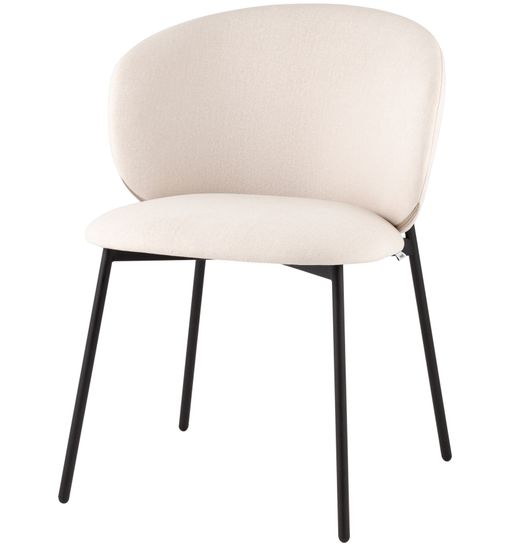 Стул Блейз велюр молочный