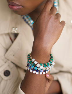 Браслет "КУБ" amazonite