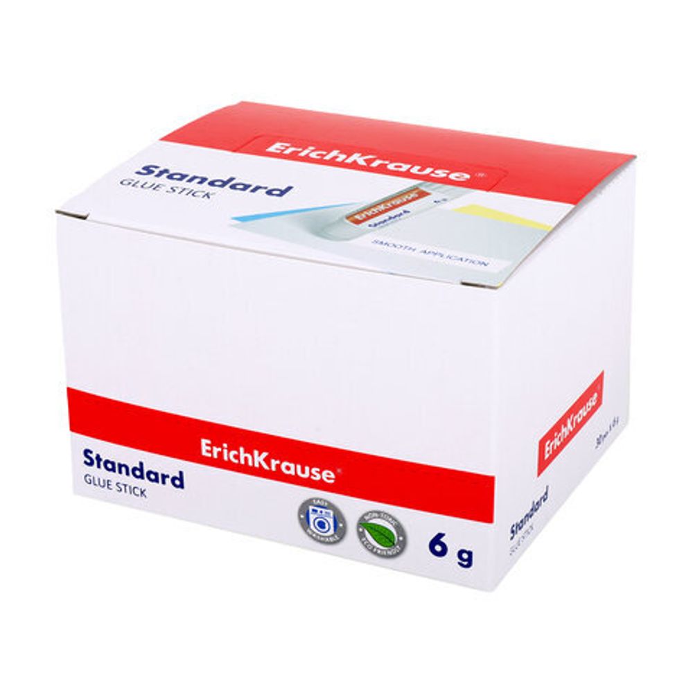 Клей-карандаш ERICH KRAUSE "EasyStick", 6 г, 48029