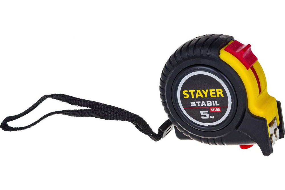 Профессиональная рулетка с двухсторонней шкалой STAYER Stabil 10мх25мм 34131-10_z02