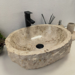 Раковина из мрамора Erozy Cream EM-62667 51*41*15 122