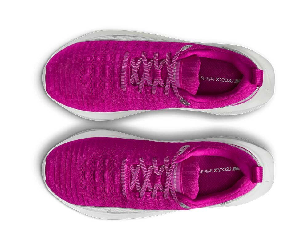 Кроссовки для бега женские Nike InfinityRN 4 Premium Фуксия-Белые