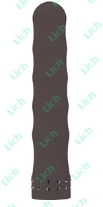 Вибромассажер водонепроницаемый со стразами