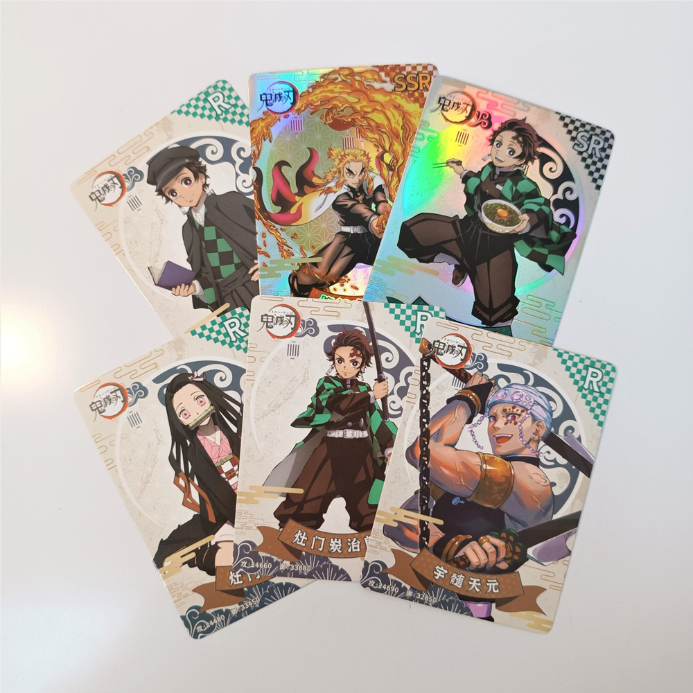 Коллекционные карточки "Клинок, рассекающий демонов / Kimetsu no Yaiba - Танджиро"