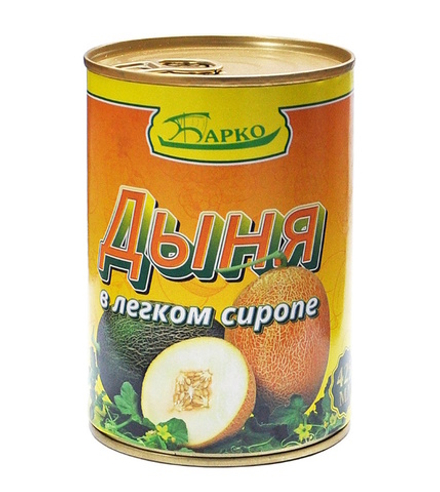Дыня в легком сиропе 430г. Барко