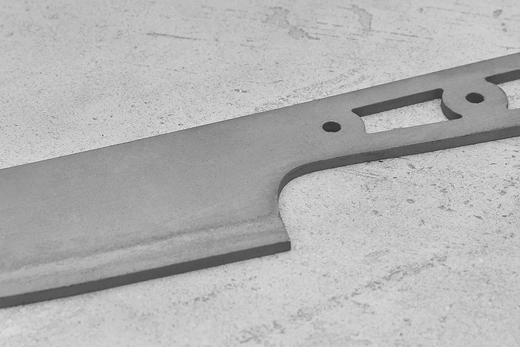 Заготовка для ножа, сталь VG-10 2,8мм. Модель "Геликон НП175" с клинком 175мм, ТО 62-63HRC