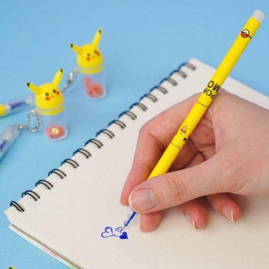 Ручка со стирающимися чернилами "Пикачу", синяя