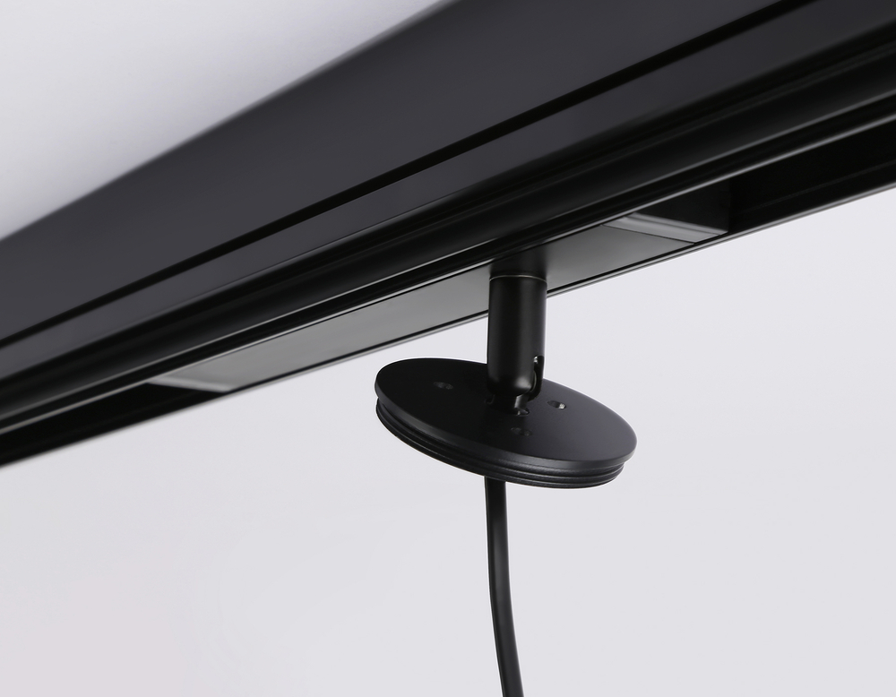 Крепеж трековый для корпуса DIY D60mm Magnetic 220V A2545 BK черный 232*60*80