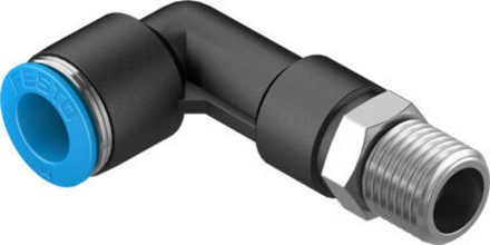 QSLL-1/4-10 Угловой фитинг с цанговым зажимом, удлиненный