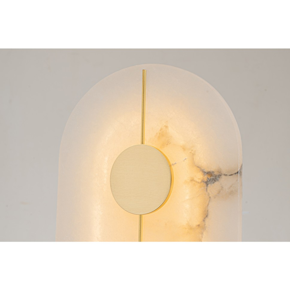 Светильник настенный Belfast Ravenhill 3220 BR MB Латунь / Камень