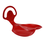 Ледянка Flexy с ручкой супер гибкая, красная