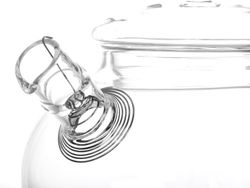 Чайник завар. 600мл с фильтром стекл. "Bamboo"