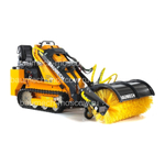 Baumech ML-03 Pro Щётка с гидравлическим поворотом ширина 115см, диаметр 55см, угол поворота 25°