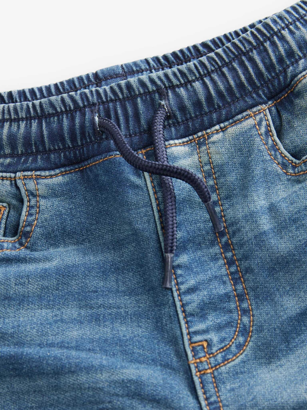 Джинсы стрейч для мальчика Next 955-525, Синий