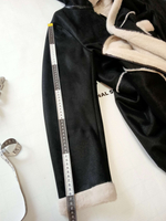 Дублёнка демисезонная, лёгкая двухсторонняя.Турция.Размер-50