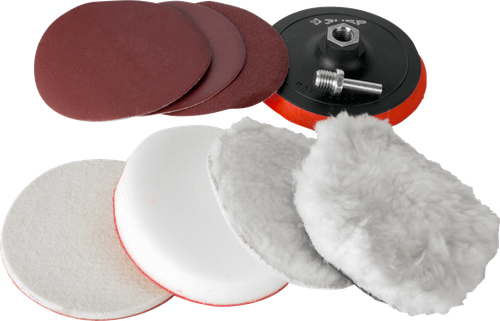 Насадка для дрели для шлифования Зубр (ф125мм)