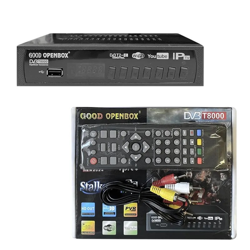 Цифровая ТВ приставка ресивер Good Openbox DVB-T8000
