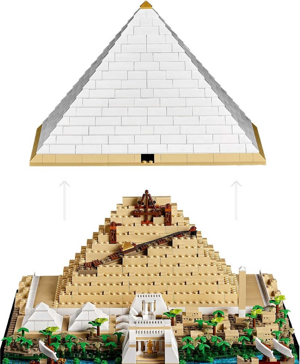 Конструктор LEGO Architecture 21058 Пирамида Хеопса