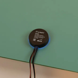 Диммер SR-PRIME-MIRROR-R35-BK (12-24V, 48-96W, PROXIMITY SENSOR) (Arlight, IP20 Пластик, 2 года) 046145