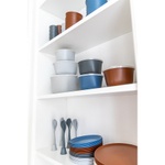 Контейнер для хранения connect, organic, 4 л, серый