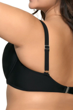 Пляжный лиф с мягкими чашками (Размер: 85B) (Цвет: черный)