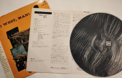 Винтажная виниловая пластинка LP Quincy Jones Go West, Man (Japan 1970)
