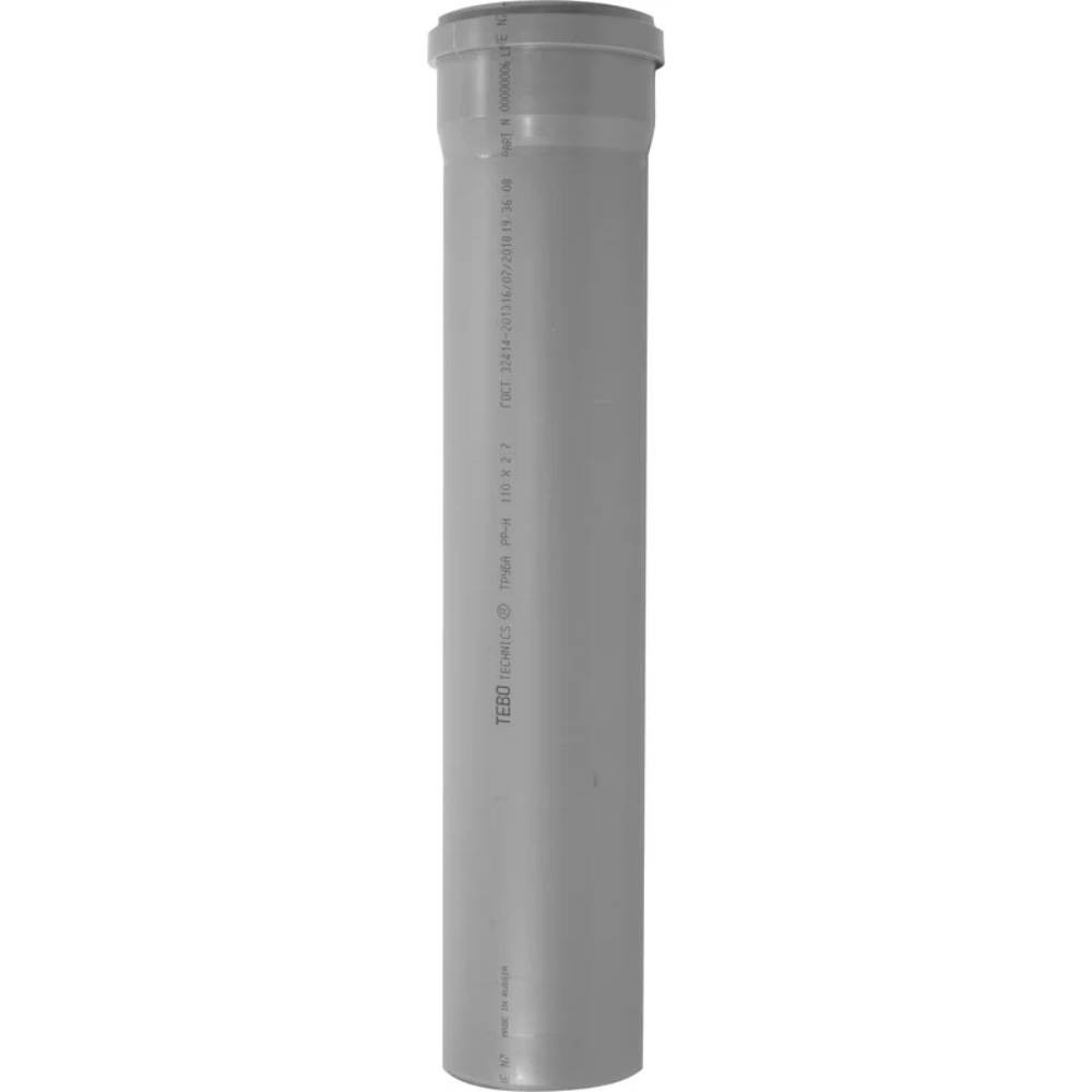 Труба TEBO канализационная 32x750 для внут. канал. сер. арт. 013010104 (1/50)