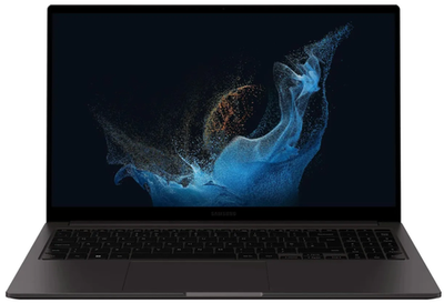 15.6" Ноутбук Samsung Galaxy Book2 NP750XEE Space Gray (1920x1080, Intel Core i5-1240P, 8ГБ, SSD 256ГБ, Intel Arc A350M, Win 11 Pro)