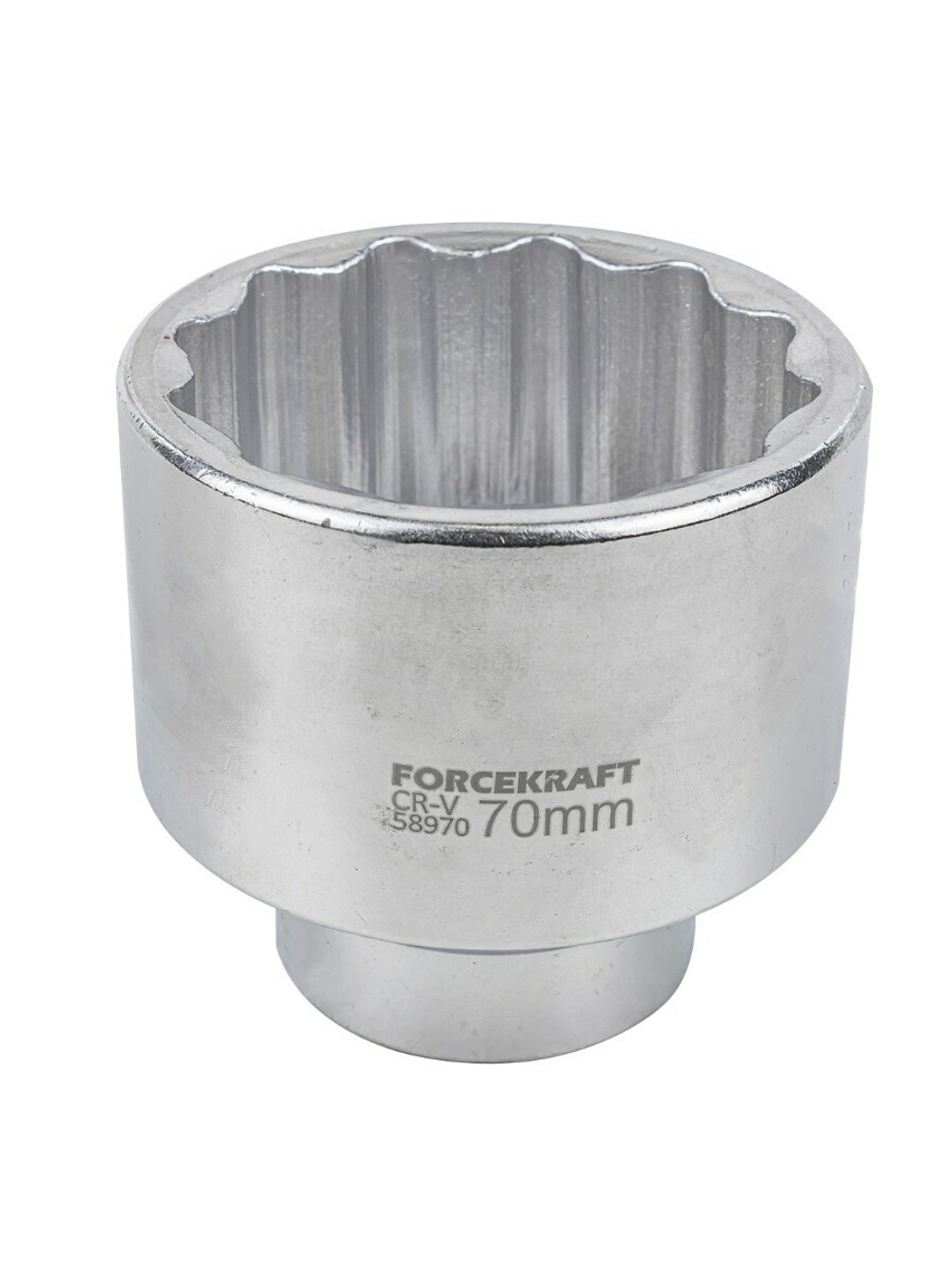 Головка 70мм 1''12гр. FORCEKRAFT FK-58970