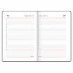 Ежедневник недатированный А5 (138х213 мм), BRAUBERG VISTA, под кожу, гибкий, 136 л., "Vogue", 112003