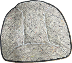 Утеплитель капота УАЗ 452/Буханка, 2206, 3303 (чёрная нить ромб)