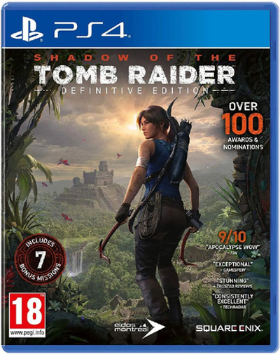 Shadow of the tomb raider definitive edition [PS4] Б/У