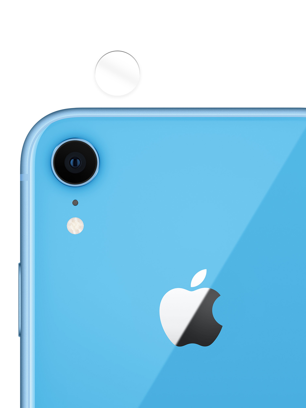 Стекло на камеру ROSCO для Apple iPhone XR оптом (арт. IPXR-CLEAR-CAM-GLASS)