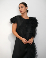 Платье "Для ковровой дорожки" в черном