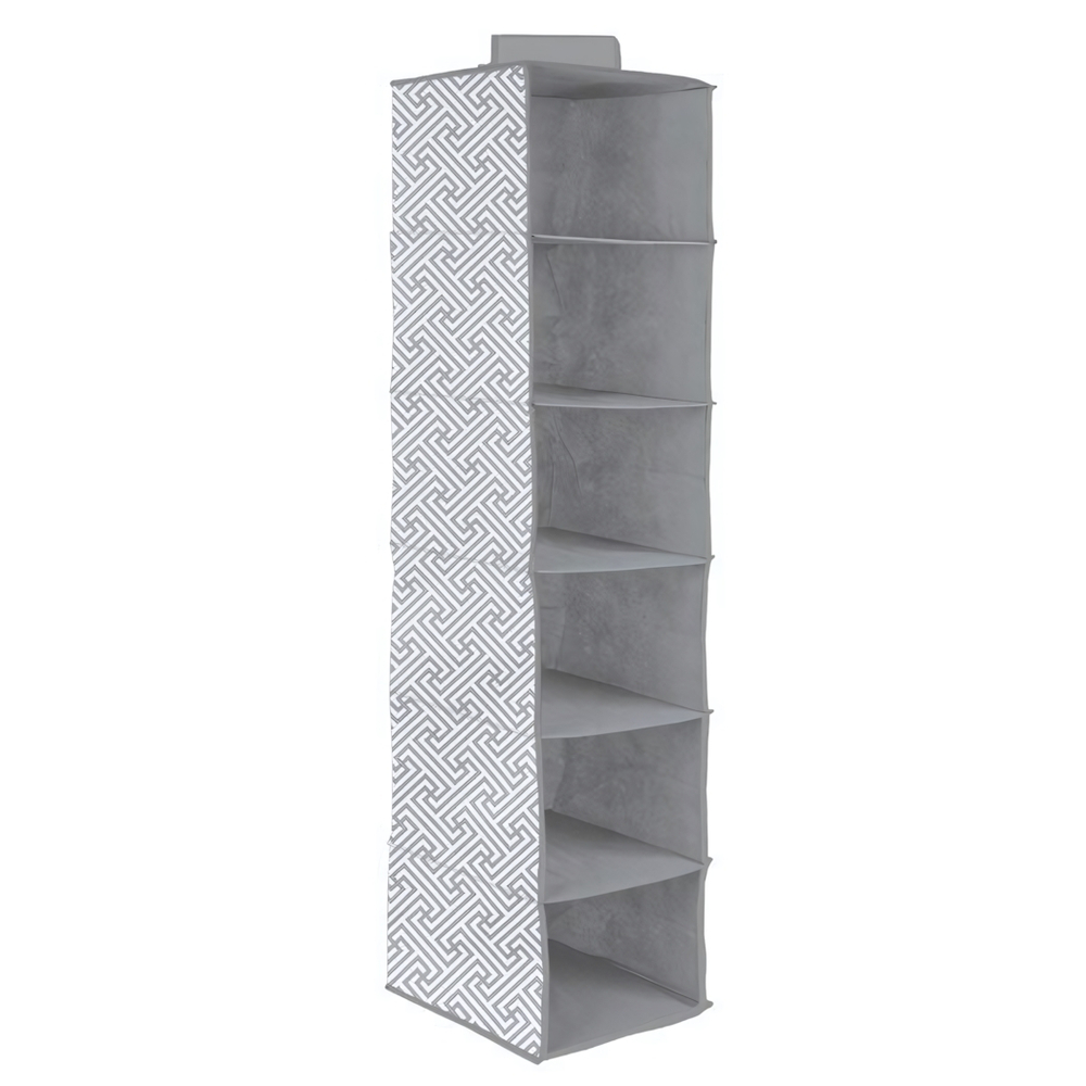 Кофр подвесной "Орнамент" 6 секций , Д1200 Ш300 В300, серый