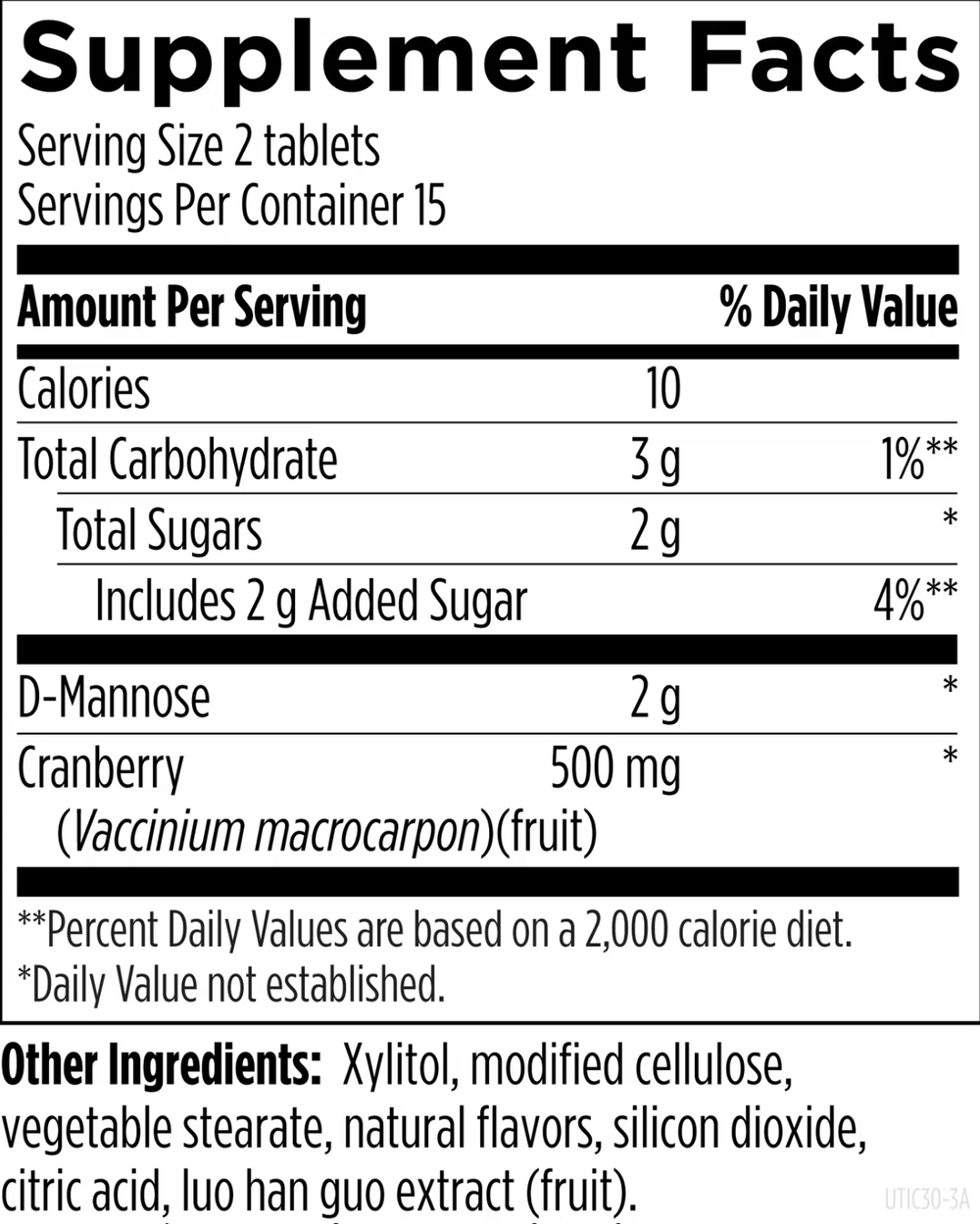 Designs For Health - UT Intensive™ Chewables - 30 tablets