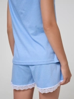 Летняя пижама с кружевом