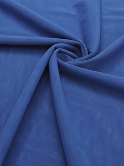 Сетка эластичная ультрамарин мелкая ячейка метражом (Турция)