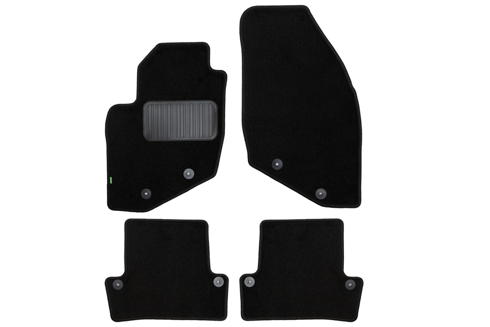 Коврики в салон для VOLVO S60 АКПП 2000-2004, 2004-2009, седан, 4 шт. (текстиль) KLEVER02501001210KH