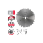 Диск пильный универсальный SUPERIOR 350х3.5х30H 54T A=15º ATB Woodwork 35.350.54