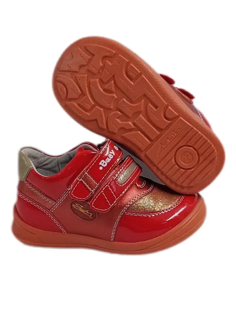 Ботинки для девочки яркие внутри кожа.